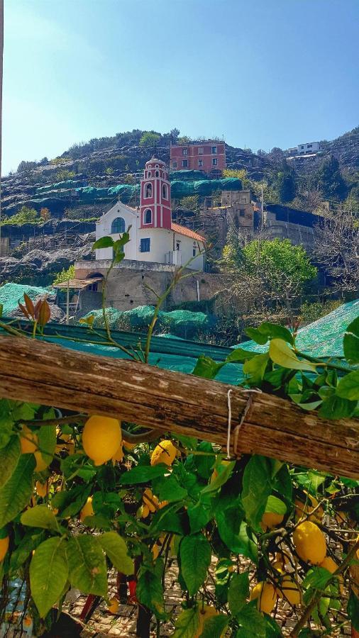 Вилла Il Limoneto Degli Angeli Минори Экстерьер фото